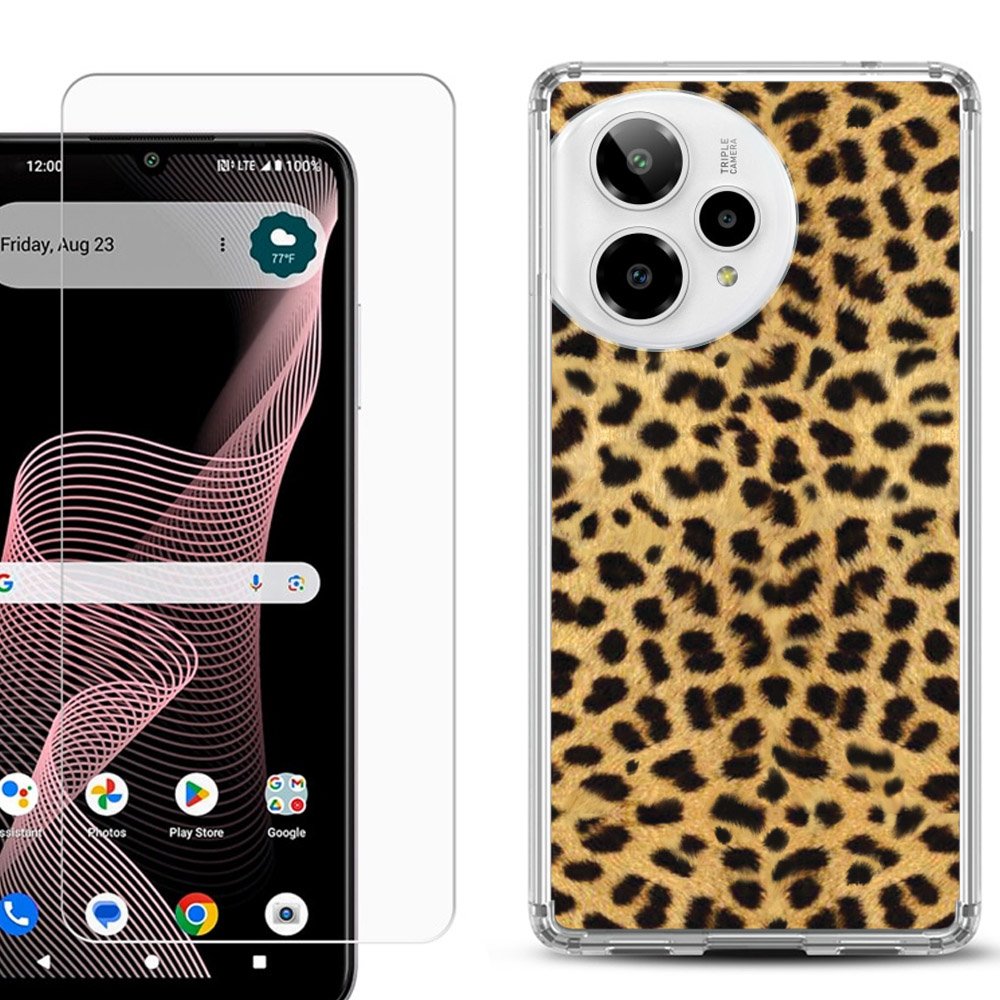 Cheetah Gold Black