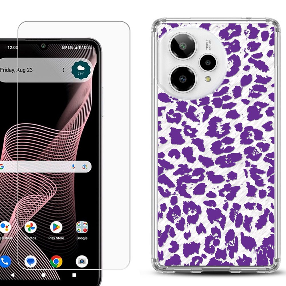 Cheetah Purple